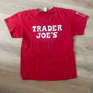 Red Trader Joe's 50th Anniversary T-Shirt Large